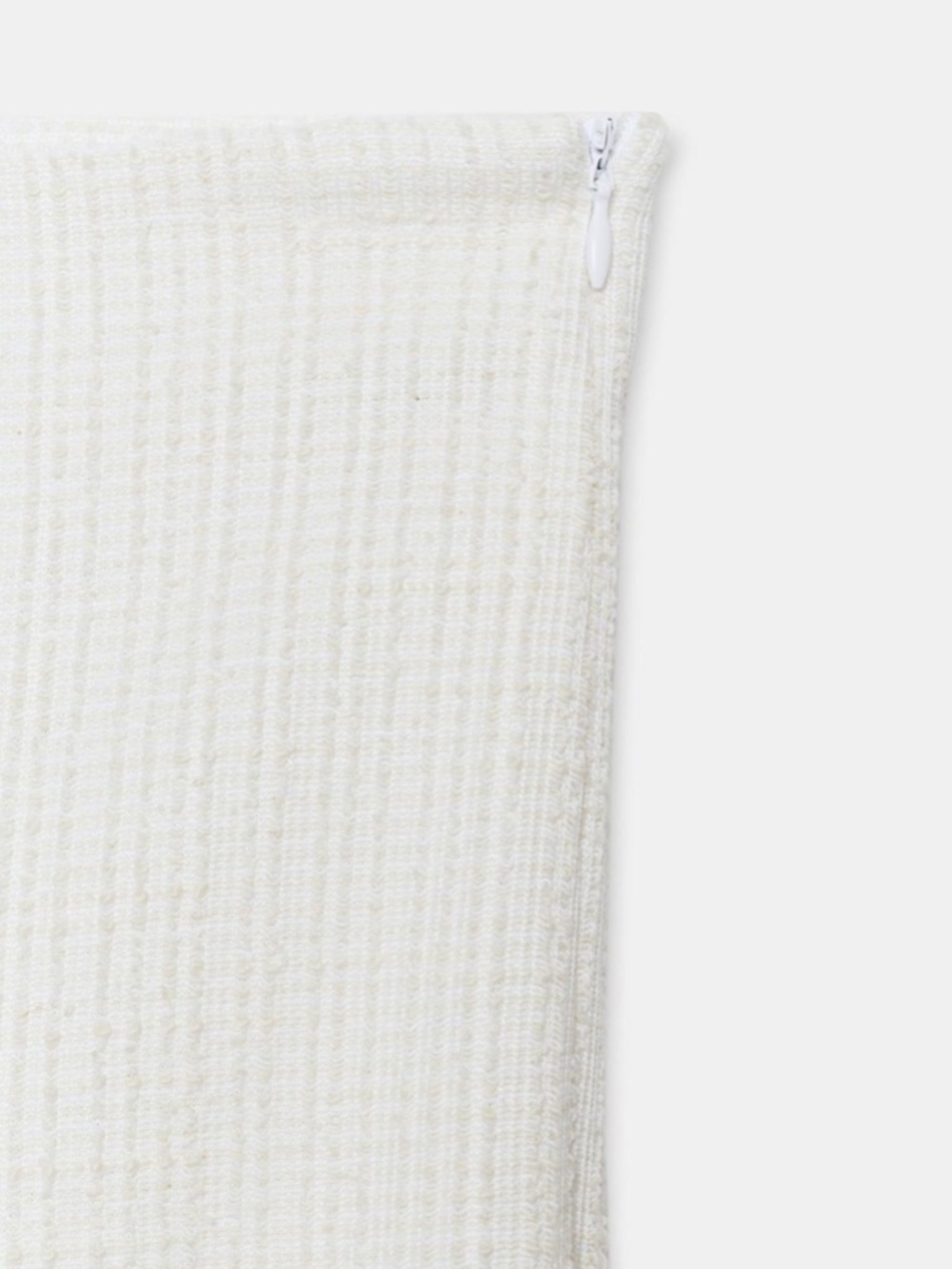 Zara Mini Flare Ruffled Pants White - Picture 6 of 6